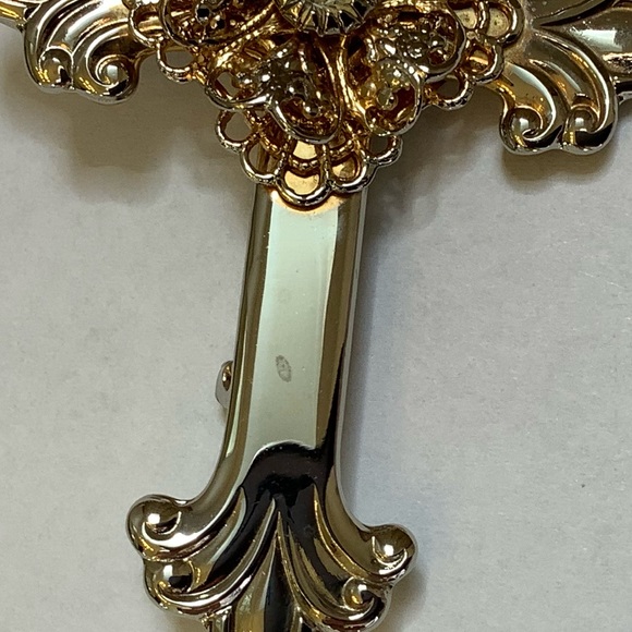 Vintage Cross Brooch signed Jane 1998 AOL - Picture 9 of 11